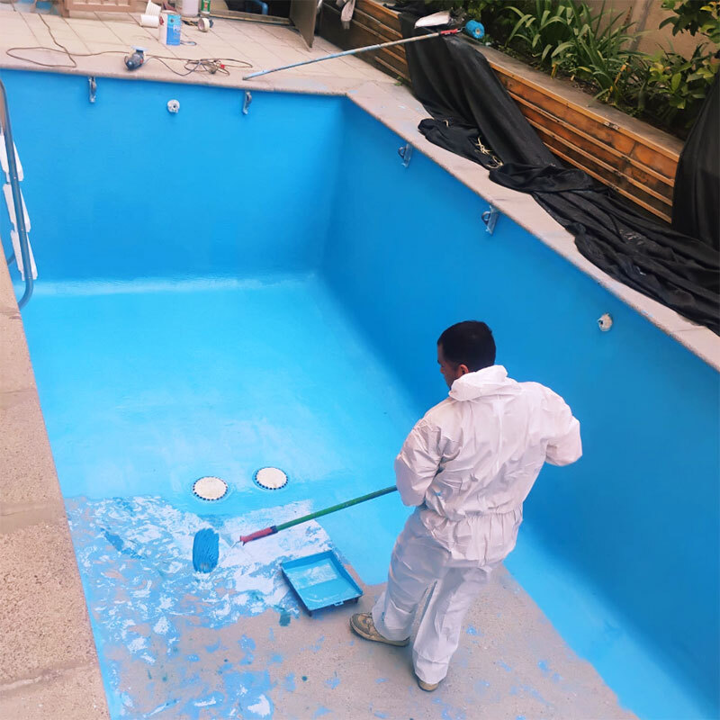 pintura Piscina